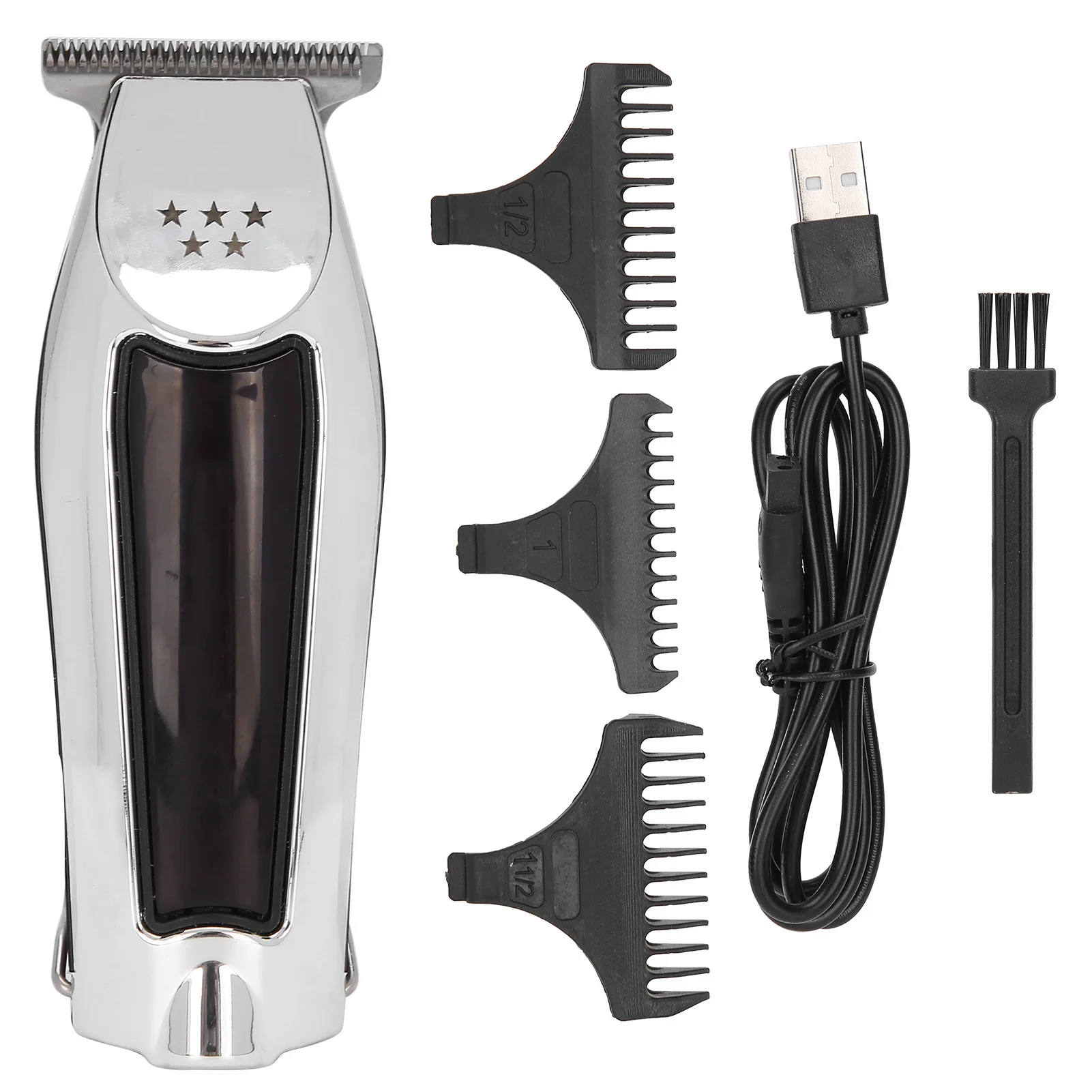 

Electric Hair Clipper Retro Hair Trimmer Professional Salon Hair Cutting Tools for Men