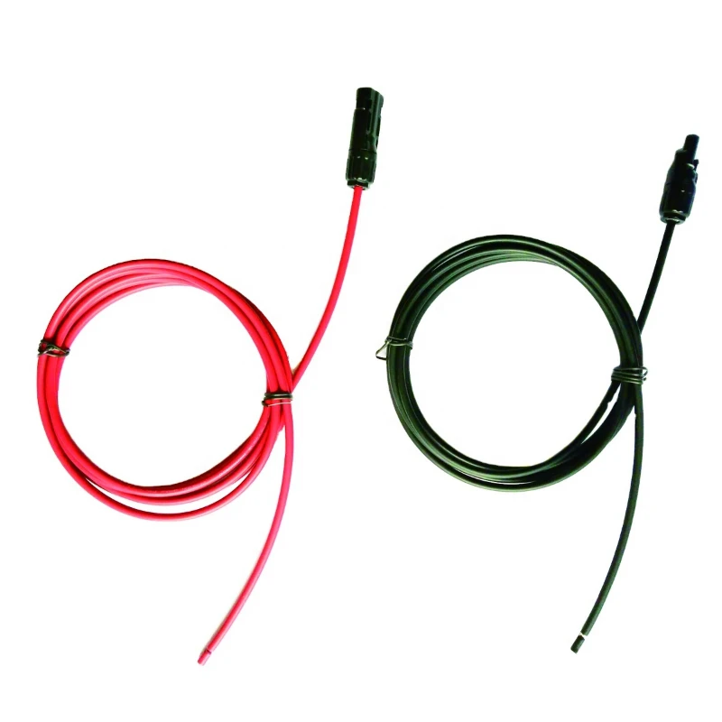 

Slocable 10m PV Wire Assembly Made by TUV 1500V 6mm2 PV Cable and One Side Waterproof PV Connector