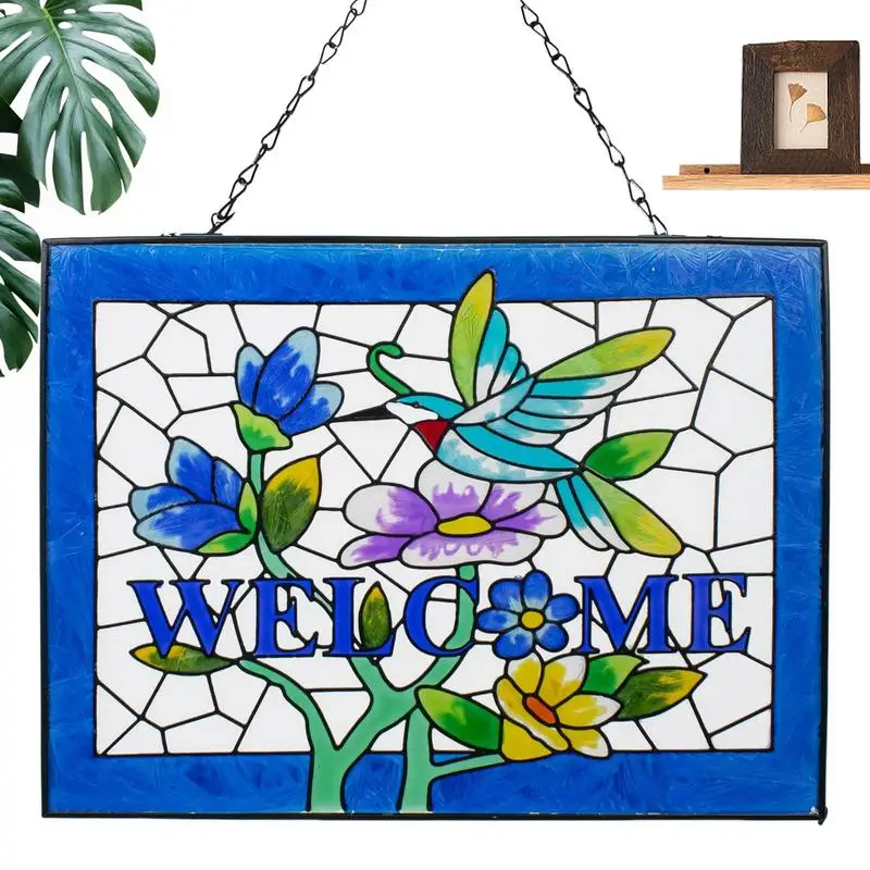 

Украшение для окон Hummingbird, акриловое подвесное украшение для окон, коллекционная красочная Подвеска для оформления интерьера