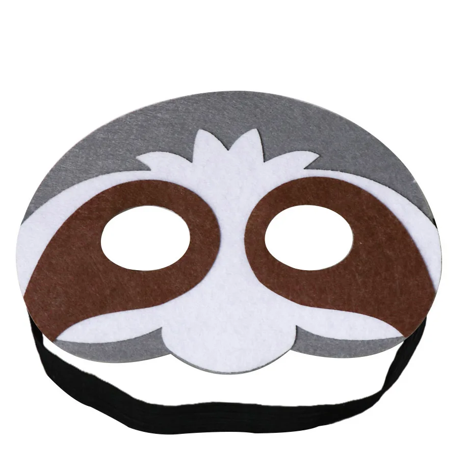 10 шт. фетровые маски животных для детей