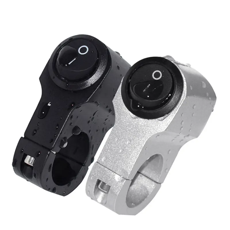 

12V 10A Motorcycle Handlebar Headlight Fog Spot Light Waterproof On Off Switch