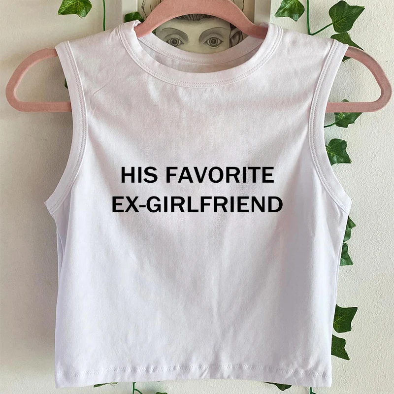 2000-е женский сексуальный топ на бретелях тонкие топы с буквенным принтом