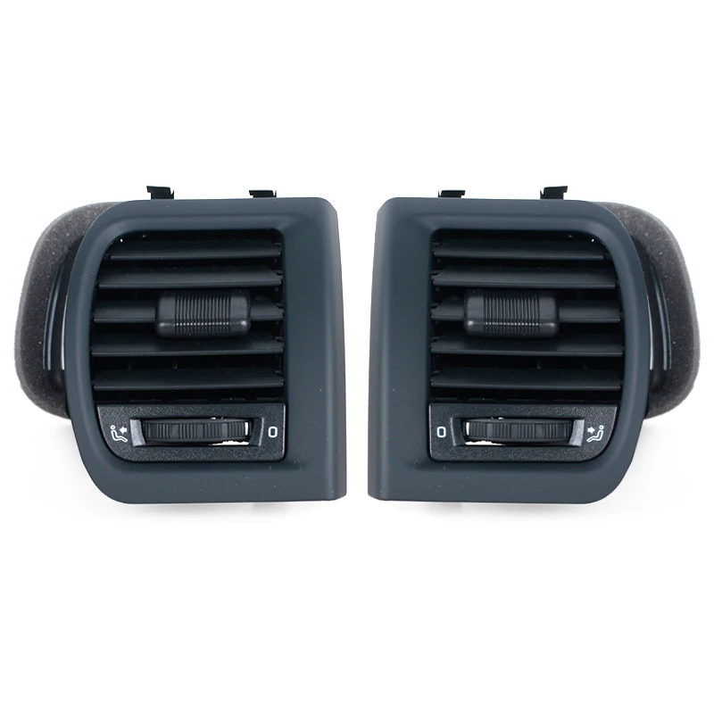 

Тупае черное вентиляционное отверстие для Skoda Fabia 2 mk2 Roomster 2007 2008 2009 2010, приборная панель, центр 5j 0820951 e 5J 0819701 5J 0819702
