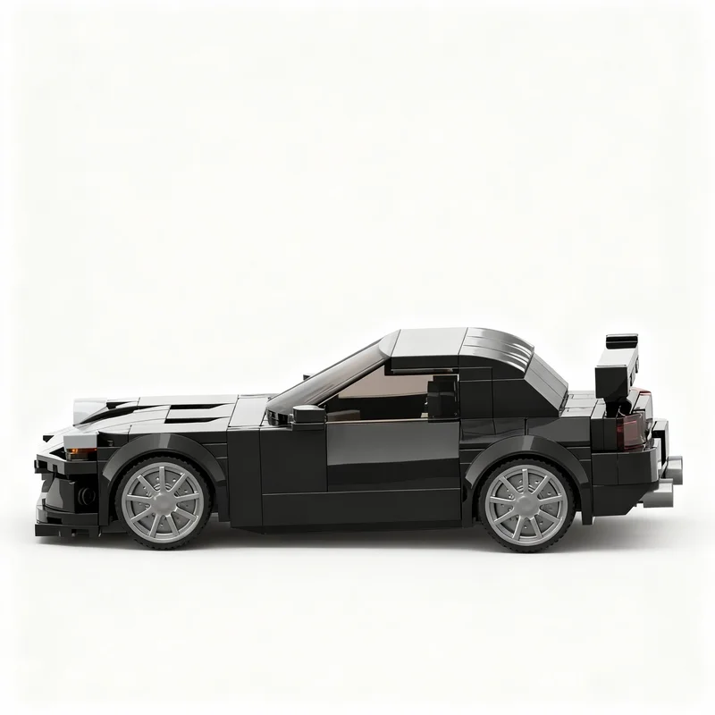 Фото 298 деталей MOC Fast Furious Johnny Tran S JpCars S2000 City Champions, модель конструктора, рождественские подарки, строительные блоки, кирпичики №2