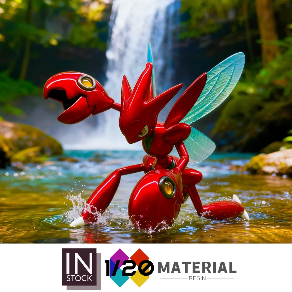 Фото [В наличии] Масштабная модель 1/20 из ПВХ [DM][WG] – Scizor Battling №1