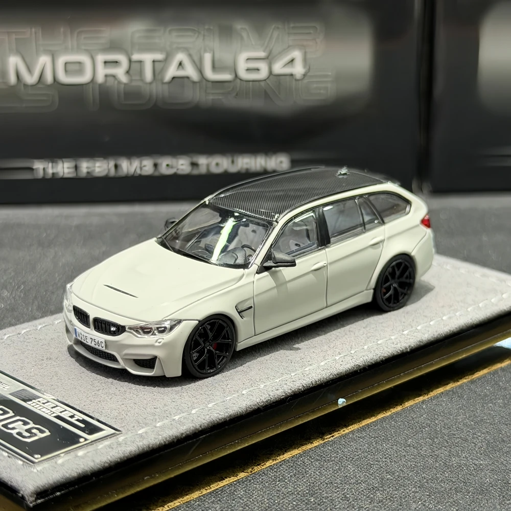 Фото Модель автомобиля Mortal 1:64 THE F81 M3 CS TOURING HEC из литого металла №2