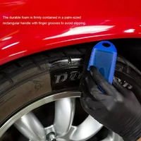automobile accessories car wheel polishing waxing sponge brush car tires with lids polishing waxing oiling sponge brush clea