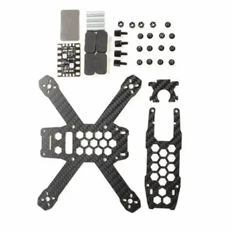 Фото KingKong LDARC 130GT 130 мм карбоновая рама для FPV-дрона с комплектом PDB 5В/12В №2