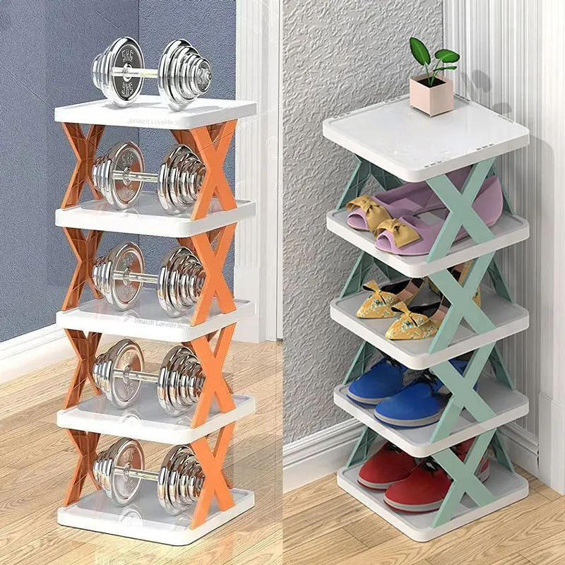 

Многослойный пластиковый органайзер для хранения детской обуви