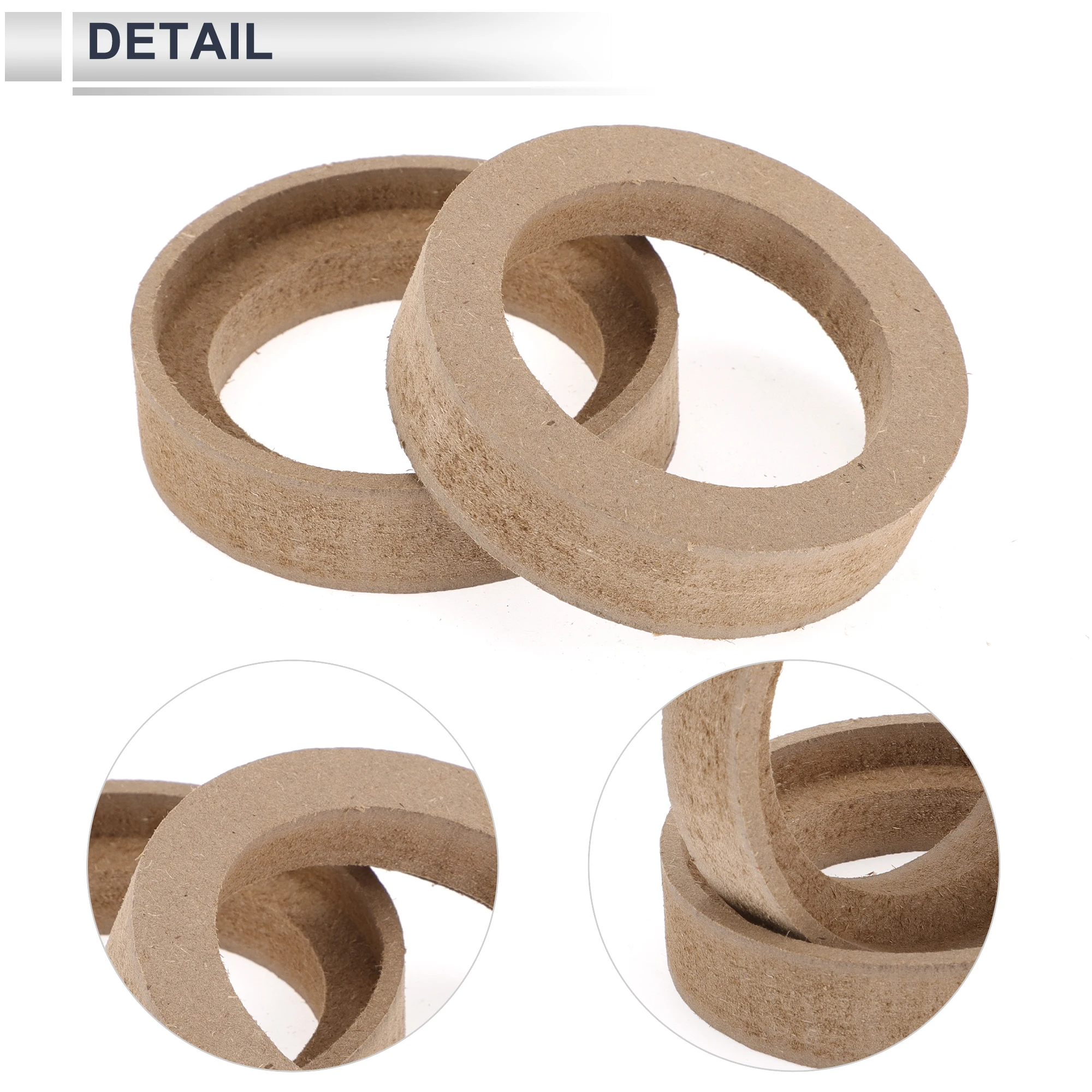 X Autohaux 2 шт. прокладочное кольцо для динамика твитер адаптер водонепроницаемый 1 97