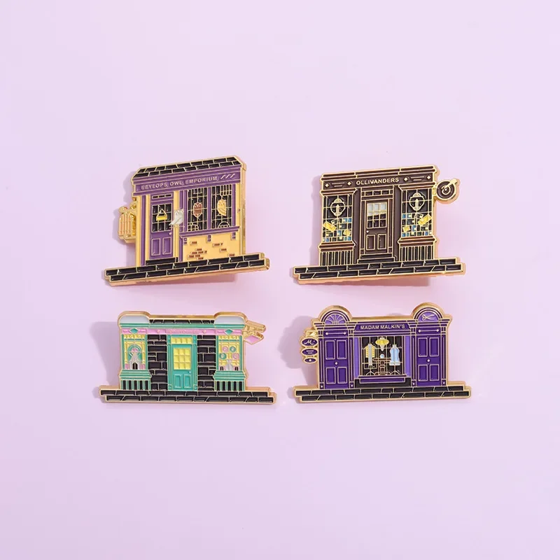 Винтажная брошь в стиле Фэнтези интересный металлический значок изысканный