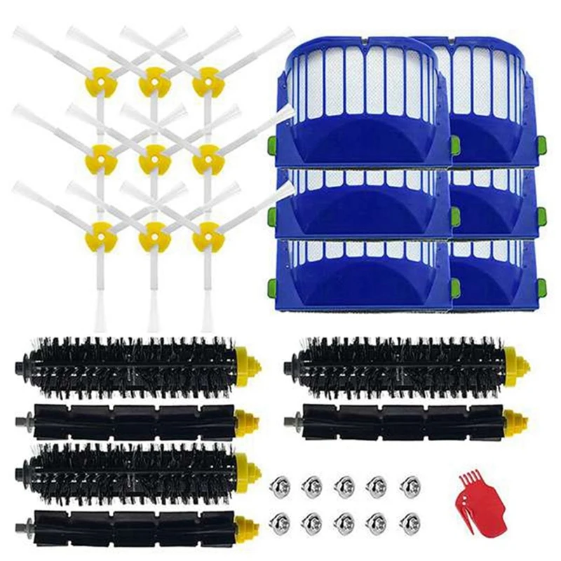 

Replacement Accessory Kit Plastic As Shown For IROBOT Roomba 600 Series 690 680 660 650 (Not For 645 655)&500 Series 595 585 564