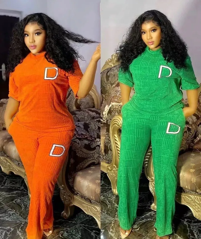 

Velvet African Clothes 2 Piece Set Women Autumn Winter 2023 Africa Clothing Plus Size High Quality Famous Suit African Dresses