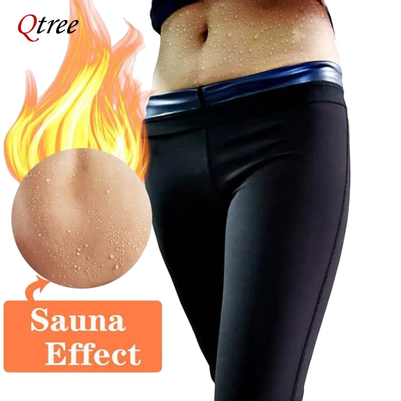 Women Body Shaper Pants Sauna Hot Sweat Sauna Effect Slimming Shapewear Workout Gym Fitness Leggings Trimmer Fat Burn Pants