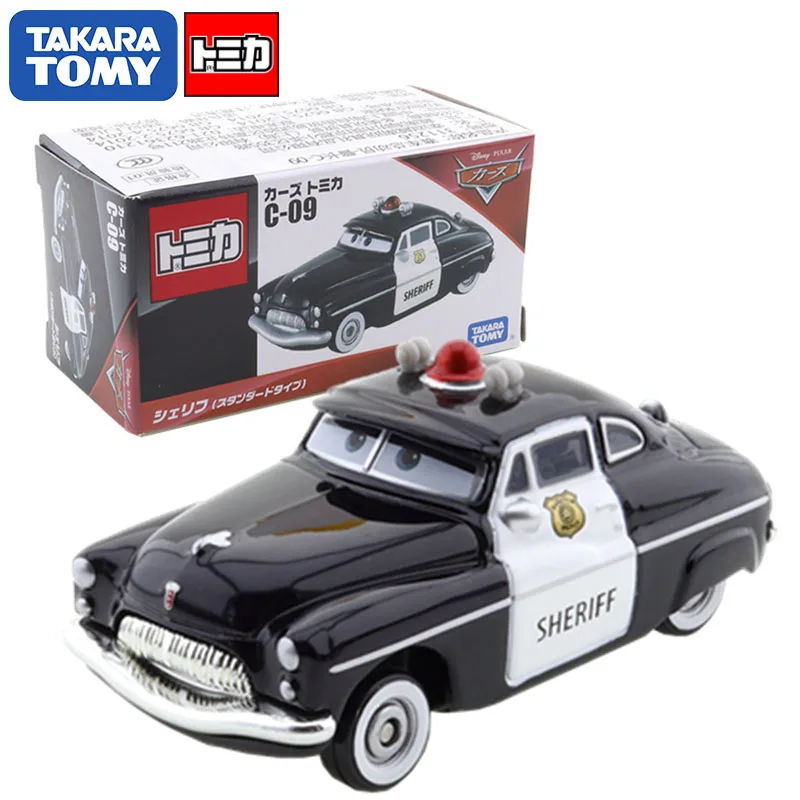 

Takara Tomy Tomica Cars Series C-09 Sheriff Alloy car Emulation Diecast Model Collectable Desktop Ornament Kid Birthday Gift Toy