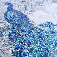 5d diamond embroidery animal peacock flower special shaped diamond paintingcross stitch crystal diamond picture home decor
