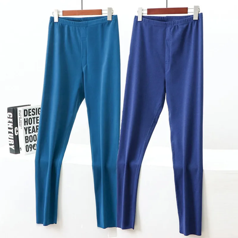 Fdfklak XL-5XL Double Sided Velvet Warm Pajamas Pants Autumn Winter Home Trousers For Men Plush Thicken Heating Sleepwear Pant
