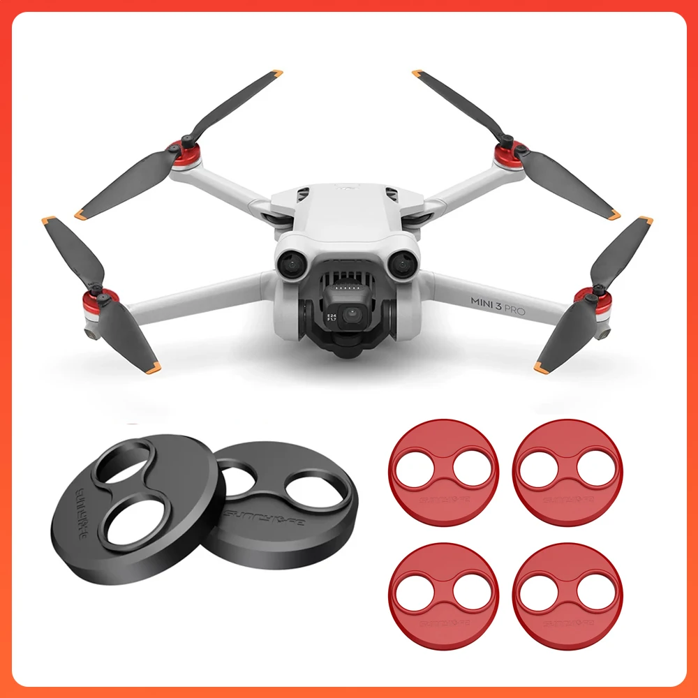 Купи Aluminium Motor Cover Cap Hood for DJI Mini 3 Pro Cover Against Paddles Dust-Proof Engine Protector Heat Dissipation Accessories за 406 рублей в магазине AliExpress