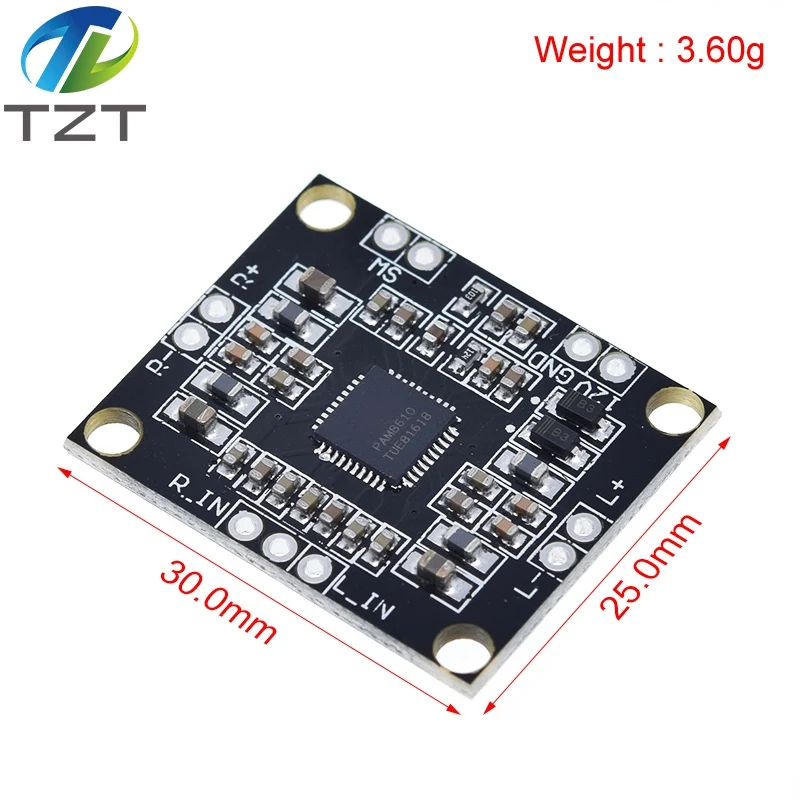 PAM8610 2-канальный цифровой усилитель мощности 2 x 15 Вт двухканальный стерео