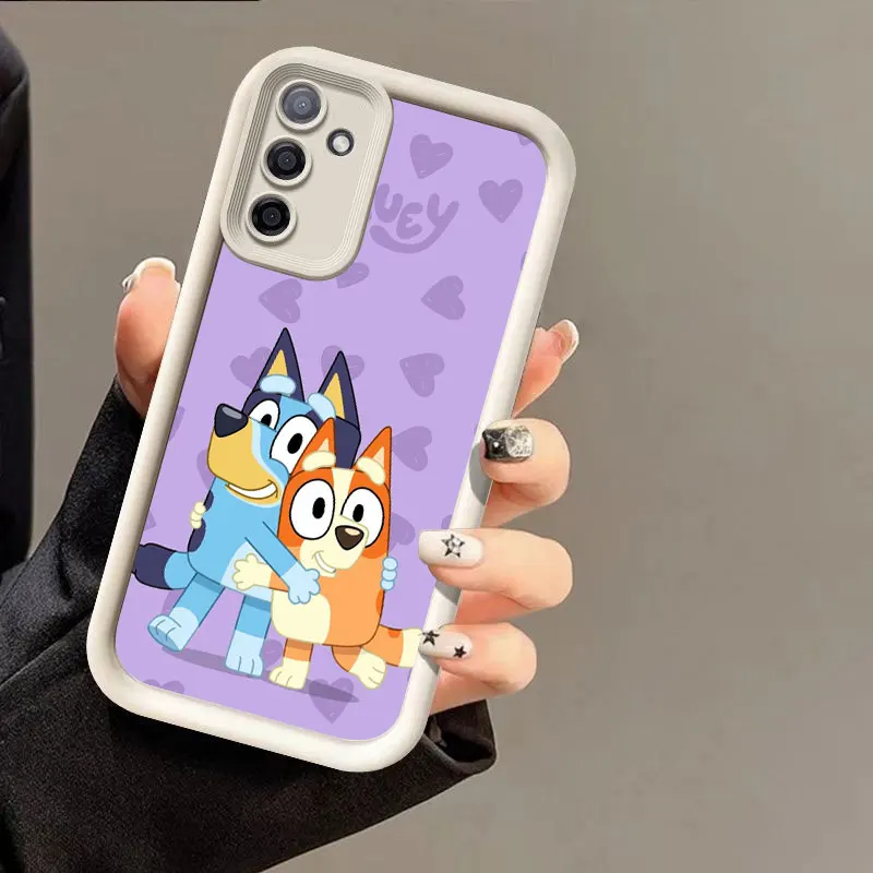 Чехол для телефона Hot B-Blueys Dog Samsung A13 A33 A34 A35 A52S A53 A54 A73 5G A12 A14 A15 A22 A23 A24 A25 A31 A32 A51 A71