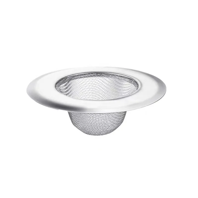 Stainless Steel Filter Kitchen Sink Wash Basin Filter Wash Dish Sink Sewer Filter Cover Sink Strainer Mesh Strainer