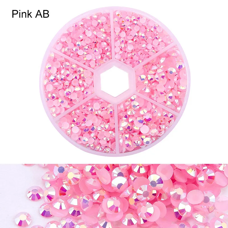 

Стразы полимерные для ногтей, 5 мм, 2520 шт.