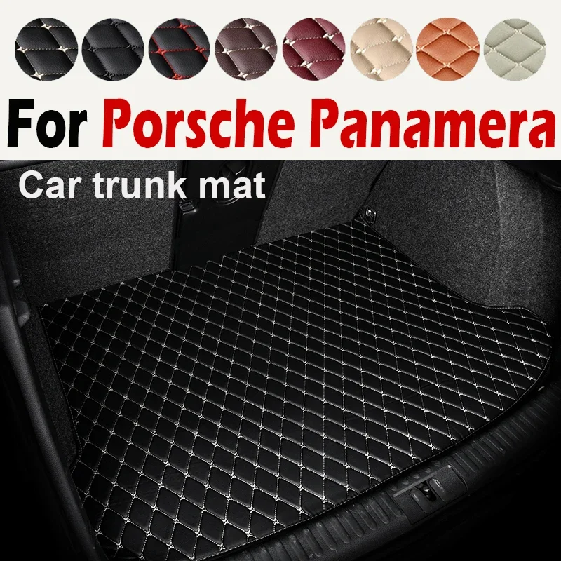 1 шт. коврик в багажник автомобиля для Porsche Panamera 2010 2011 2012 2013 2014 2015 2016 багажника