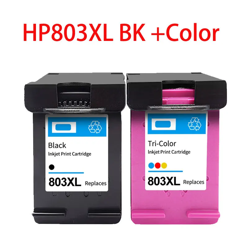 Совместимый сменный картридж для принтеров HP803 HP803XL 803XXL DeskJet 1110 1111 1112 2130 2131 2132 2133 2134 2136 2138. (art.: 3920dcbbe46bd) - 3920dcbbe46bd