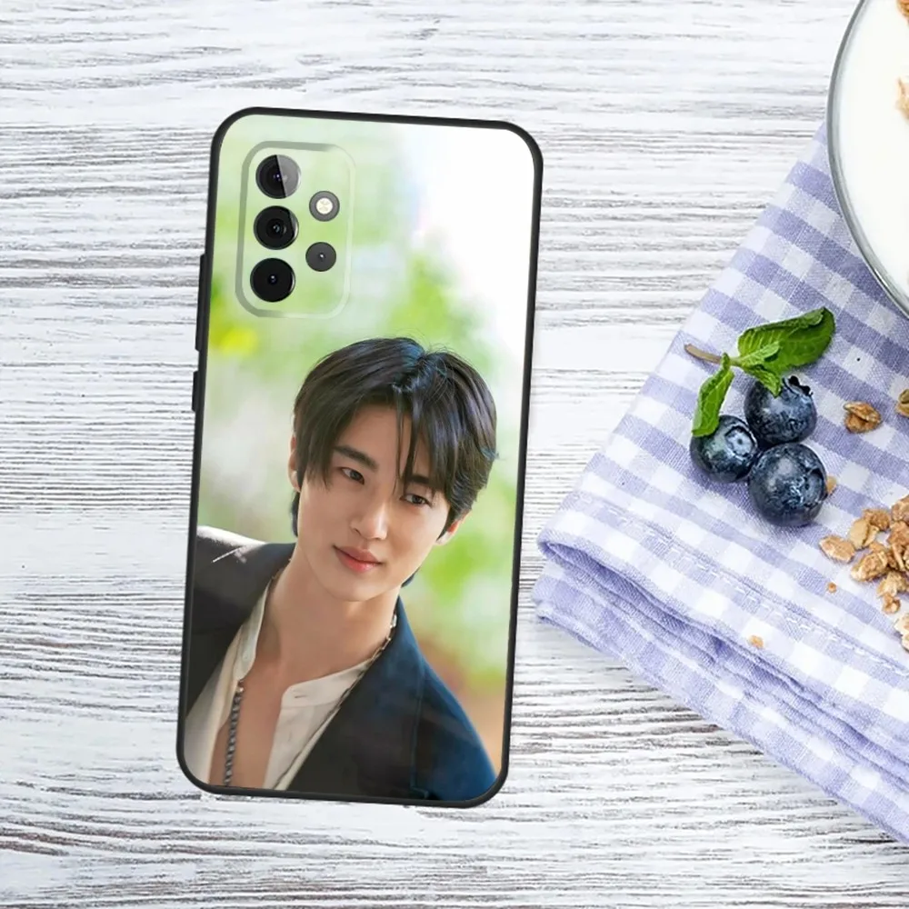 B-Byeon W-Woo Seok чехол для телефона Samsung Galaxy A13 A21s A22 A31 A32 A52 A53 A71 A80 A91 мягкий черный