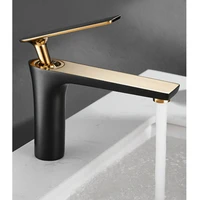all copper light luxury hot and cold water faucet white heightened bathroom faucet