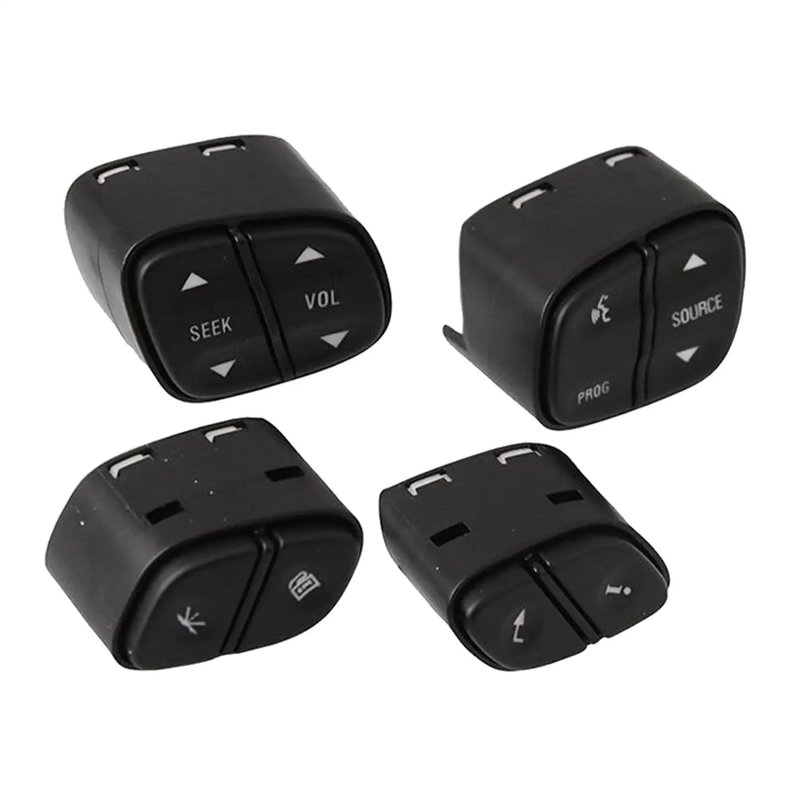 

1 Set Car Steering Wheel Control Switch for Chevrolet 03-06 40x30mm