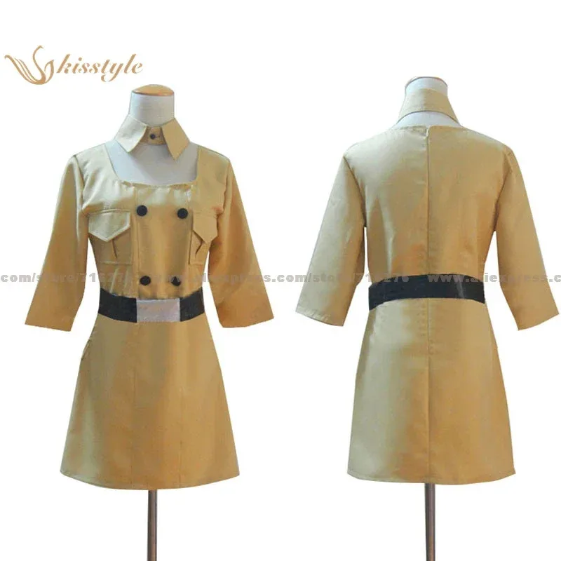 Фото Kisstyle Fashion Hetalia: Axis Powers Южная Италия Romano Reversion Женское тело COS Одежда Косплей Костюм, принимаются по индивидуальному заказу №2