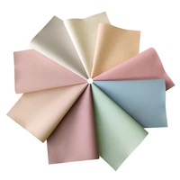 matte color plain pu vegan synthetic leather fabric sheet for making shoebagearringcovercraftclothingsewing 30135cm
