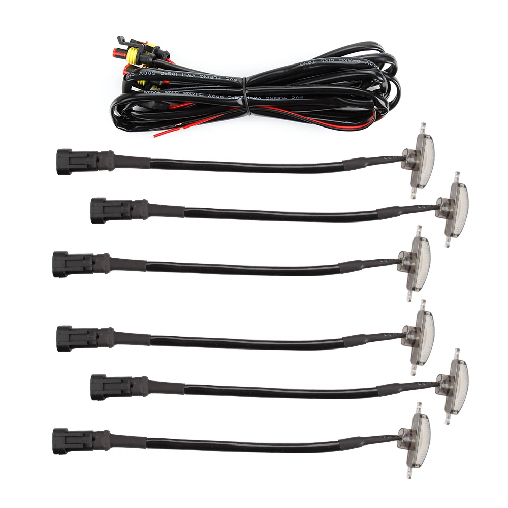 

Универсальный автомобильный передний светодиодный фонарь для решетки радиатора, 12 В, автомобильные пикапы, грузовики, внедорожники, прицеп, габаритный фонарь, головсветильник фонарь, желтая лампа, автомобильные аксессуары