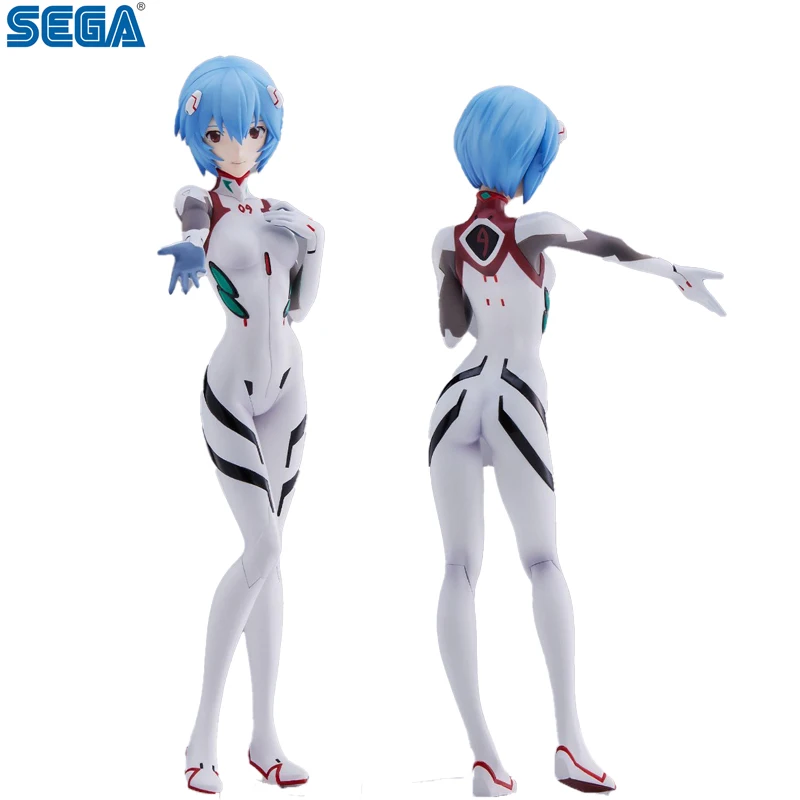

Original Genuine SEGA REI AYANAMI EVAGELION NEW THEATRICAL EDITION SPM PVC Figure Doll Model Toy Display Collect Cute Cosplay
