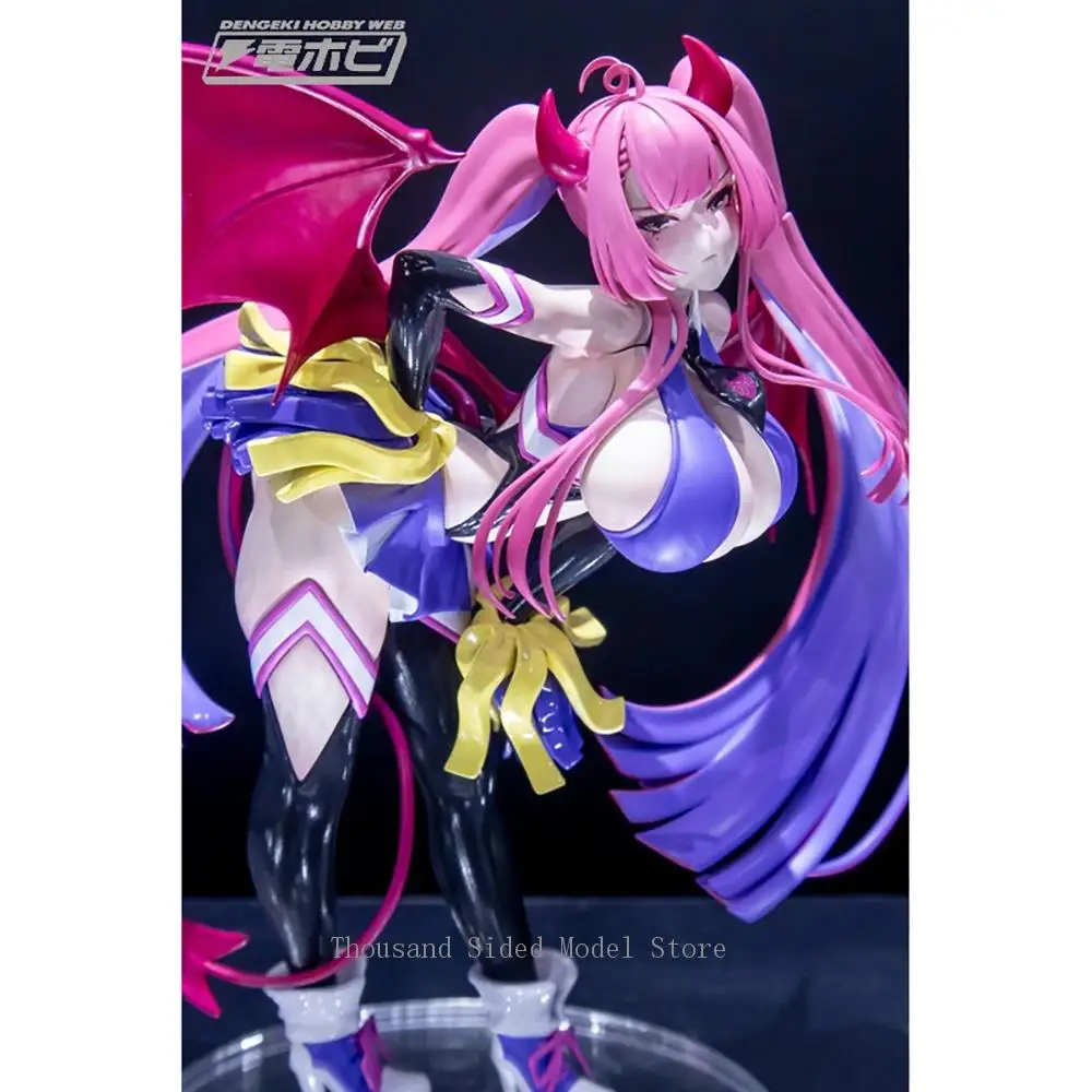 Фото В наличии Оригинальная фигурка KONAMI Mahjong Fight Girl: Мицумото Диа, Мицумото Какао (Косплей Суккуб-Чирлидер) — Аниме-фигурка, модель, игрушка №3