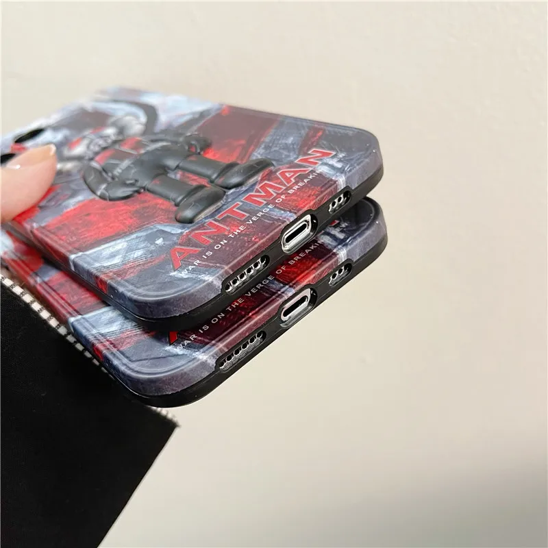 Подходит для iPhone 13 мобильный телефон case Marvel ant man Улица Сезам apple 12Pro Max XR XS X tide бренд