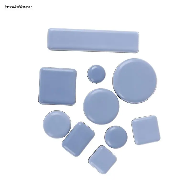 

4/6/8Pcs/lot Slider Pad Furniture Table Bases Protector Coaster Carpet Ground Magic Moving Anti-abrasion Floor Mat
