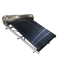 240l slope roof integrated pressure solar water heater with sliding rail for easier installation