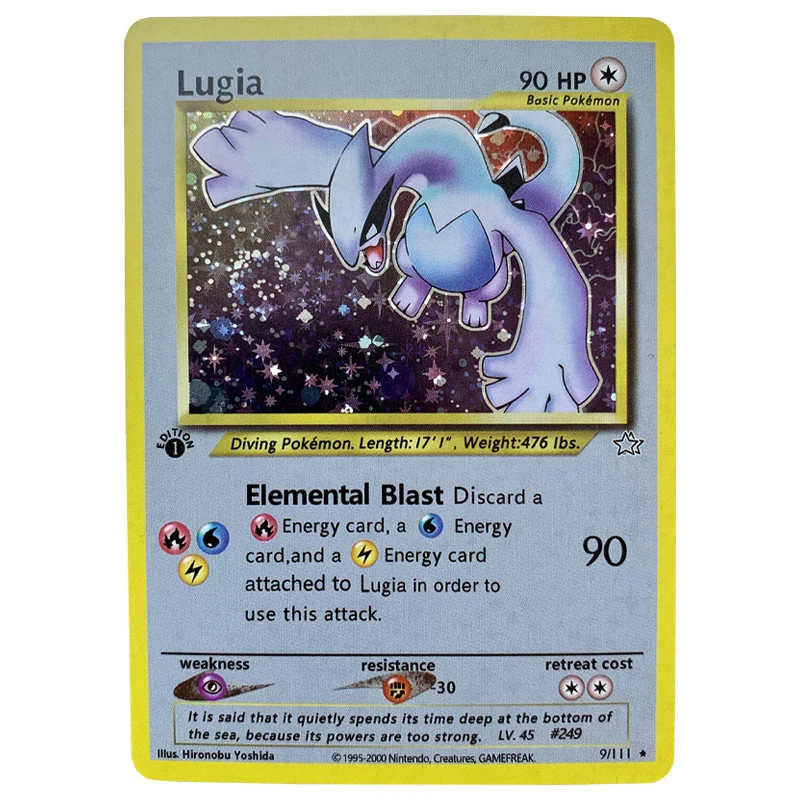 1996 год карты-иллюстраторы покемона Пикачу сделай сам карты-вспышки светящаяся