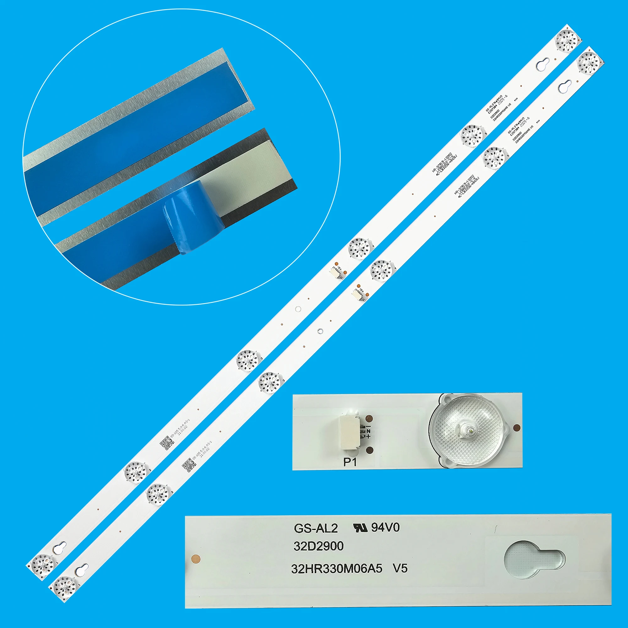 

НОВАЯ 6-светодиодная светодиодная лента для подсветки TCL LED32D2930 32S1A PPTV32C2 32L2600 32L2800 TOT_32D2900 для Thomson 32HB5426 LVW320CS0T