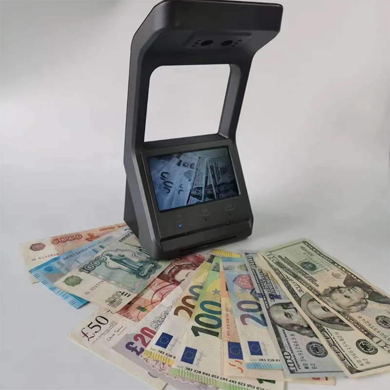 Мини-детектор банкнот паспорта проверки