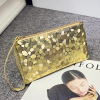shiny stone pattern coin purse women wallet ladies cosmetic bag fashion travel toiletry storage bag makeup bags party clutch bag
