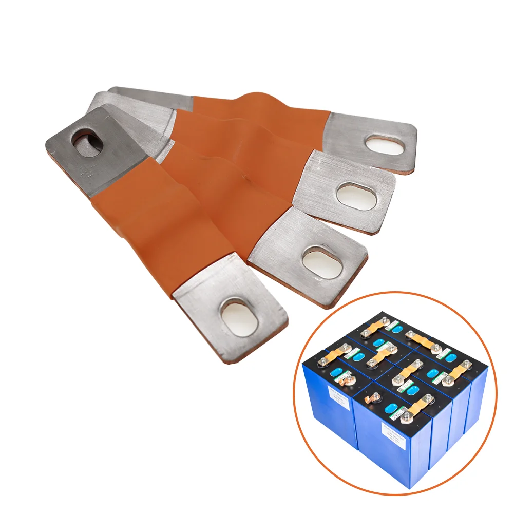 

Flexible Busbar LiFePO4 Lithium Battery Straps Clips Contacts Tabs Connecting Bus Bars For 280AH 320Ah 271Ah Battery Cell Bus