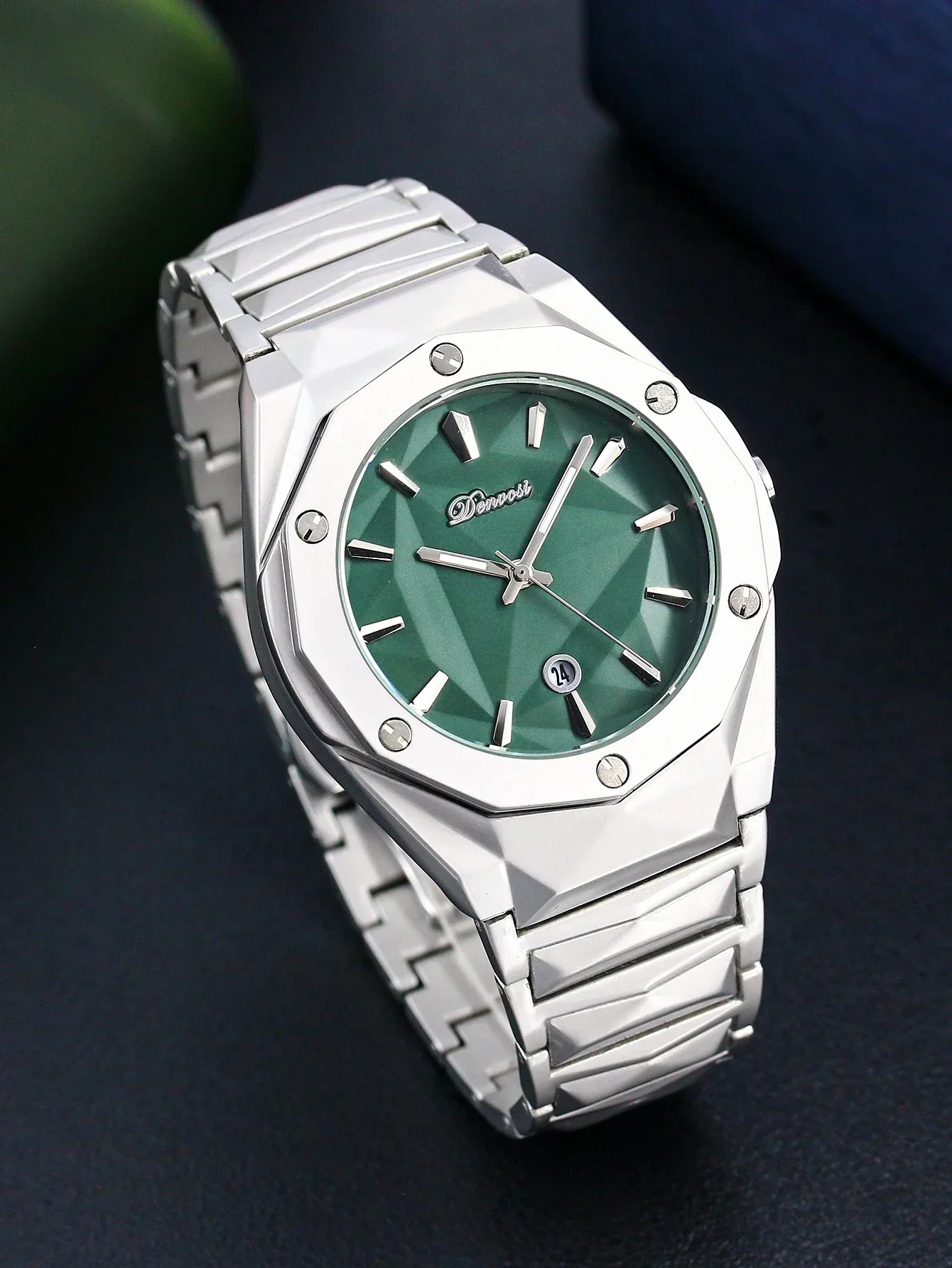 Кварцевые часы лучший бренд роскошные мужские наручные из нержавеющей стали