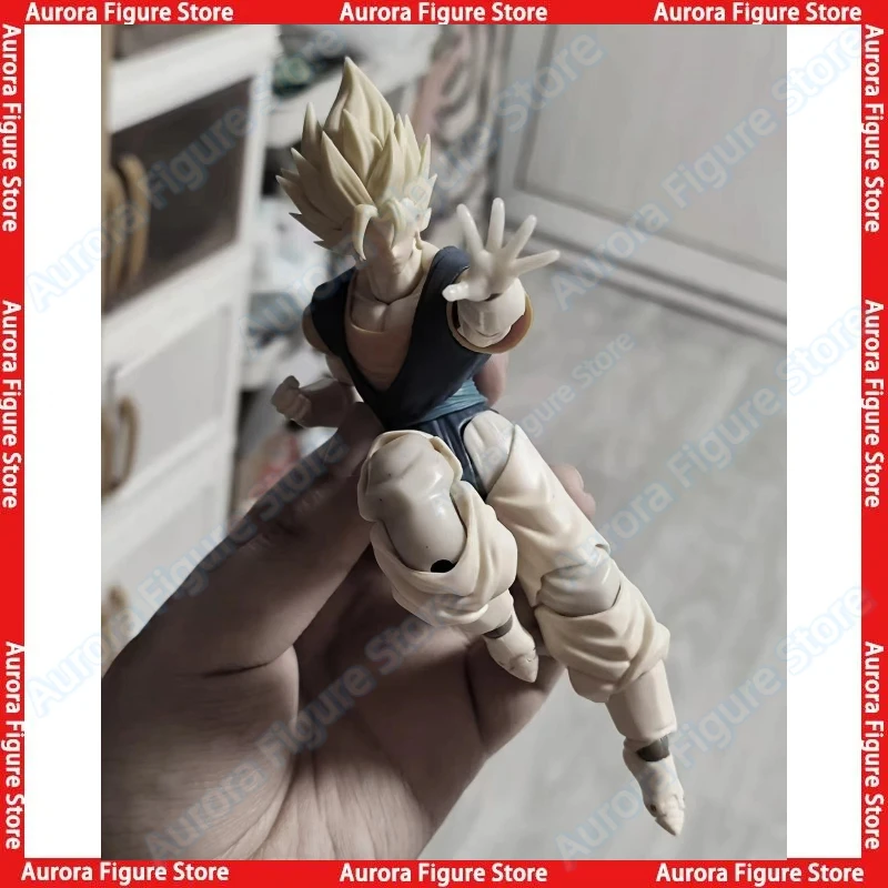 Фото Предзаказ: Фигурка MP Studio Vegetto 01A/01B 1/12 Dragon Ball Z SHF Super Saiyan SSJ Vegetto 3.0, аниме-фигурка, модель из ПВХ, подарок №2