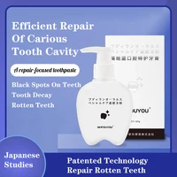 nhfouyou teeth whitening antibacterial toothpaste remove tooth stains smoke stains tartar plaque anti cavity solid teeth