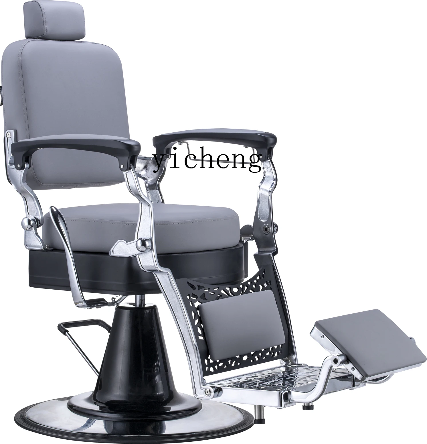 HSN стул для парикмахерской с откидной спинкой в стиле ретро большой бритья кресло