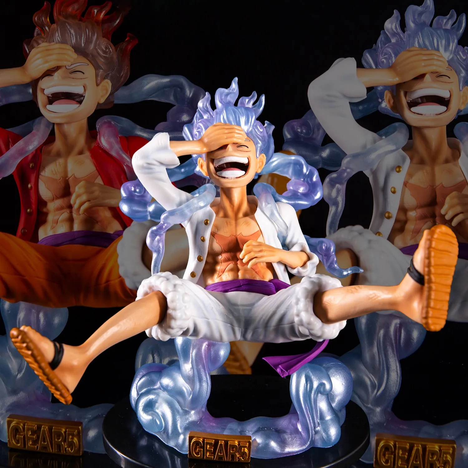 

Luffy Gear 5 Sun God Nikka цельный фигурки 17 см ПВХ Аниме Фигурка Статуя Коллекционная модель кавайная кукла детские игрушки подарки