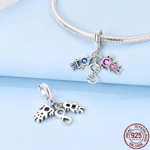 Натуральная 100% стерлингового серебра S925, волшебные подвески в виде глаз, подходят для браслета, бусины, ювелирные изделия своими руками для женщин, подарок, новинка